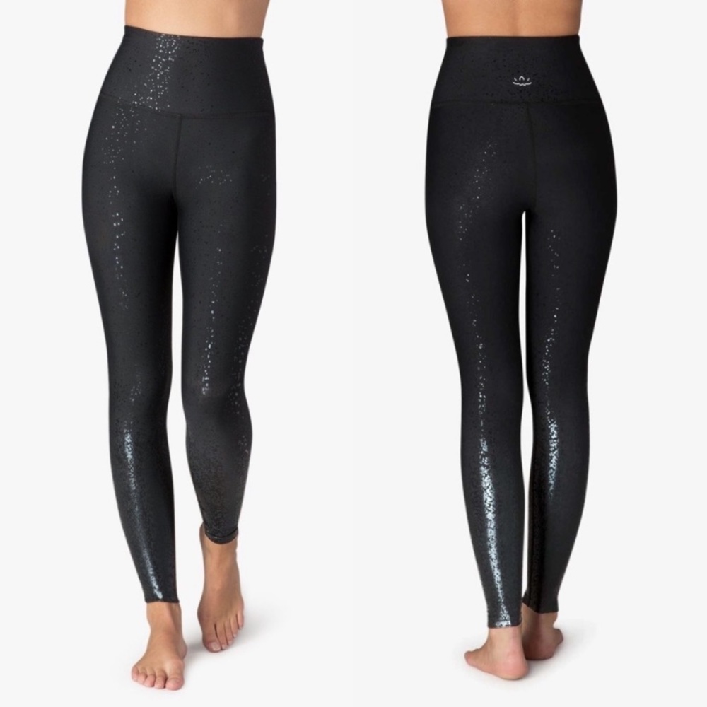 Beyond Yoga High Waisted Alloy Ombre Midi Leggings